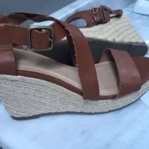 Brown espadrilles